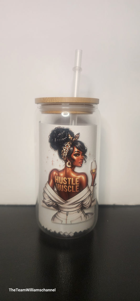 Hustle Muscle Women's Tumbler
