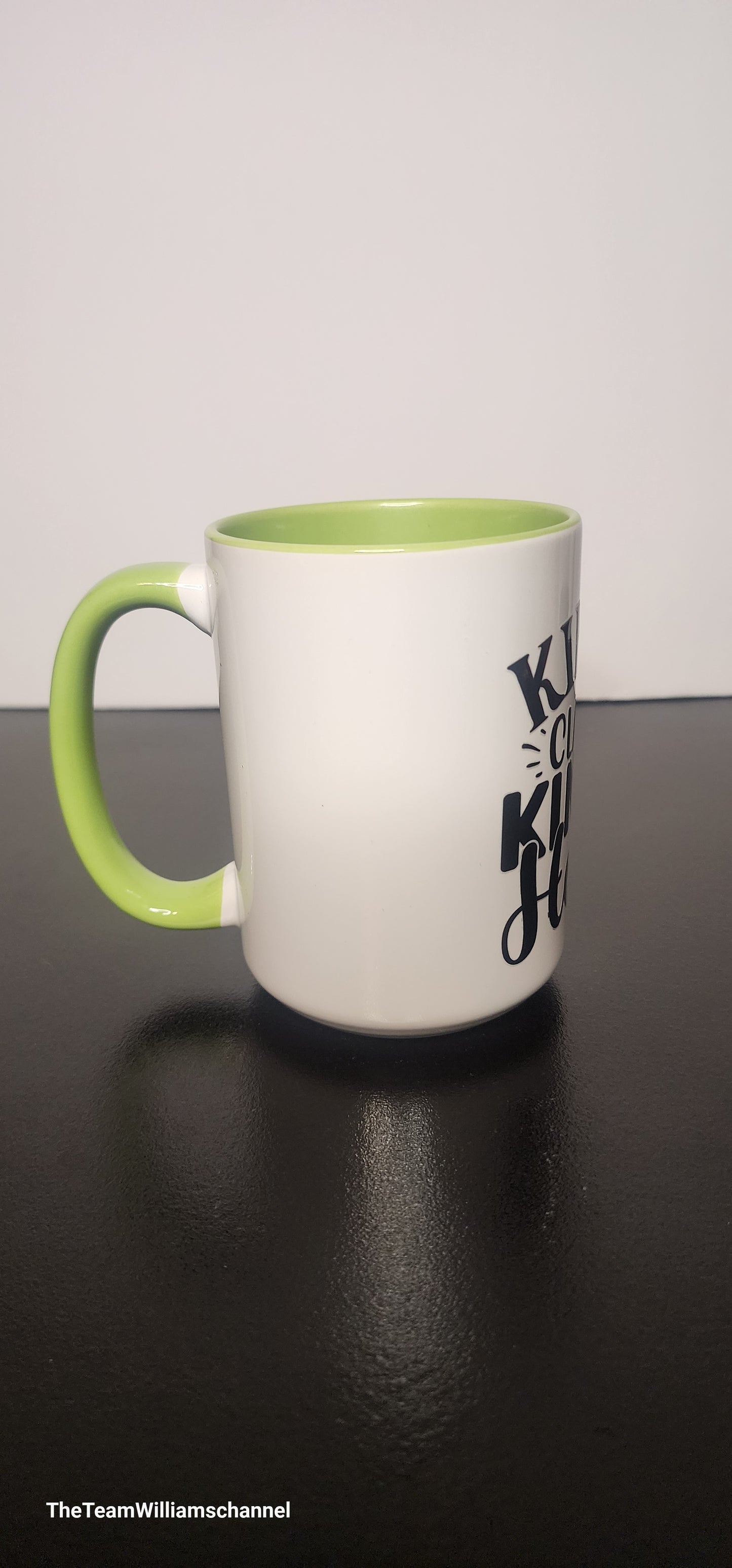 Kinda Classy Kinda Hood Lime Green Mug
