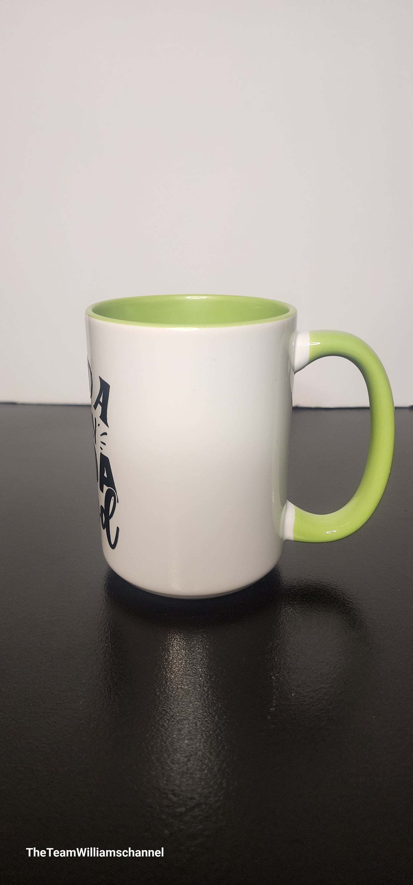 Kinda Classy Kinda Hood Lime Green Mug