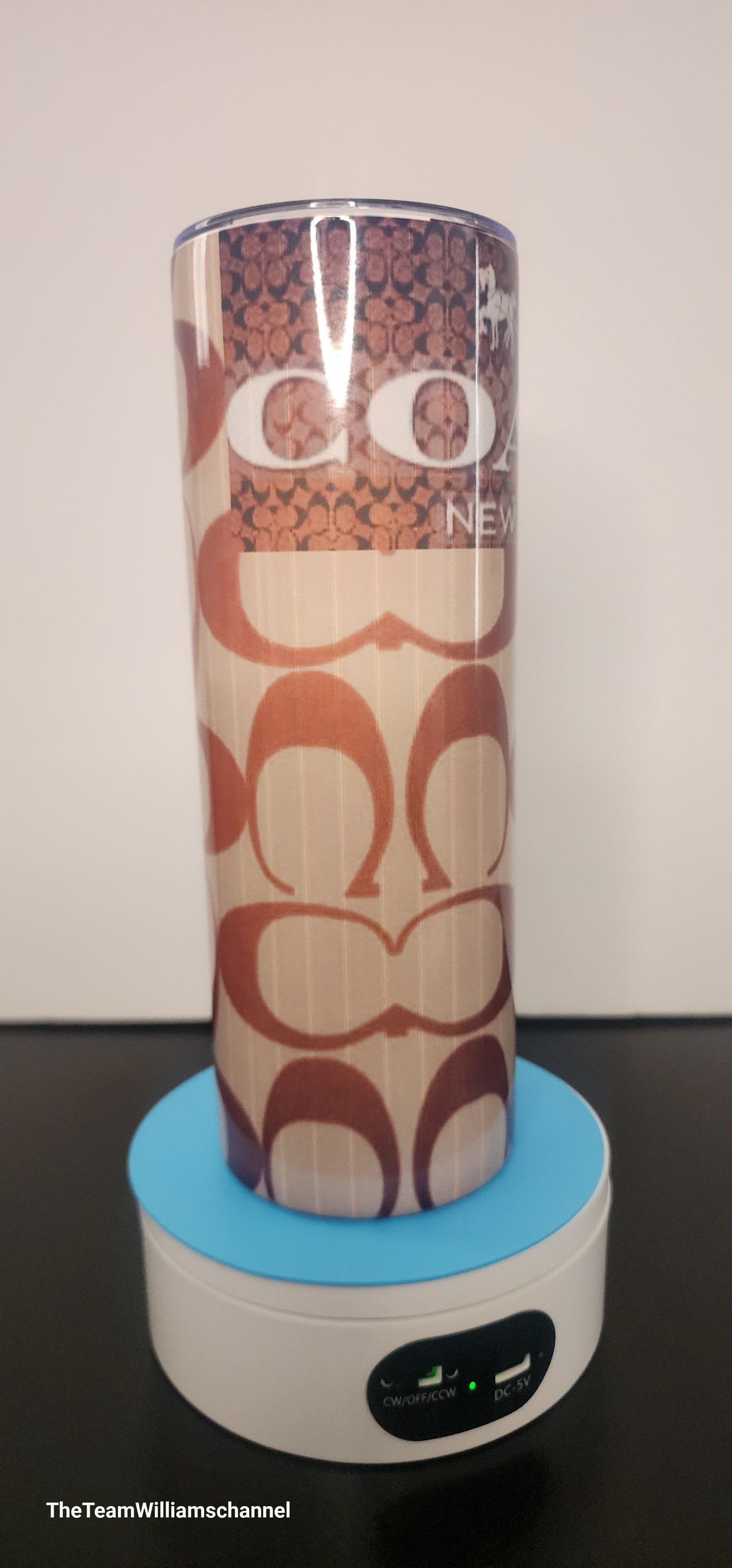 Custom Coach 20 oz Tumbler