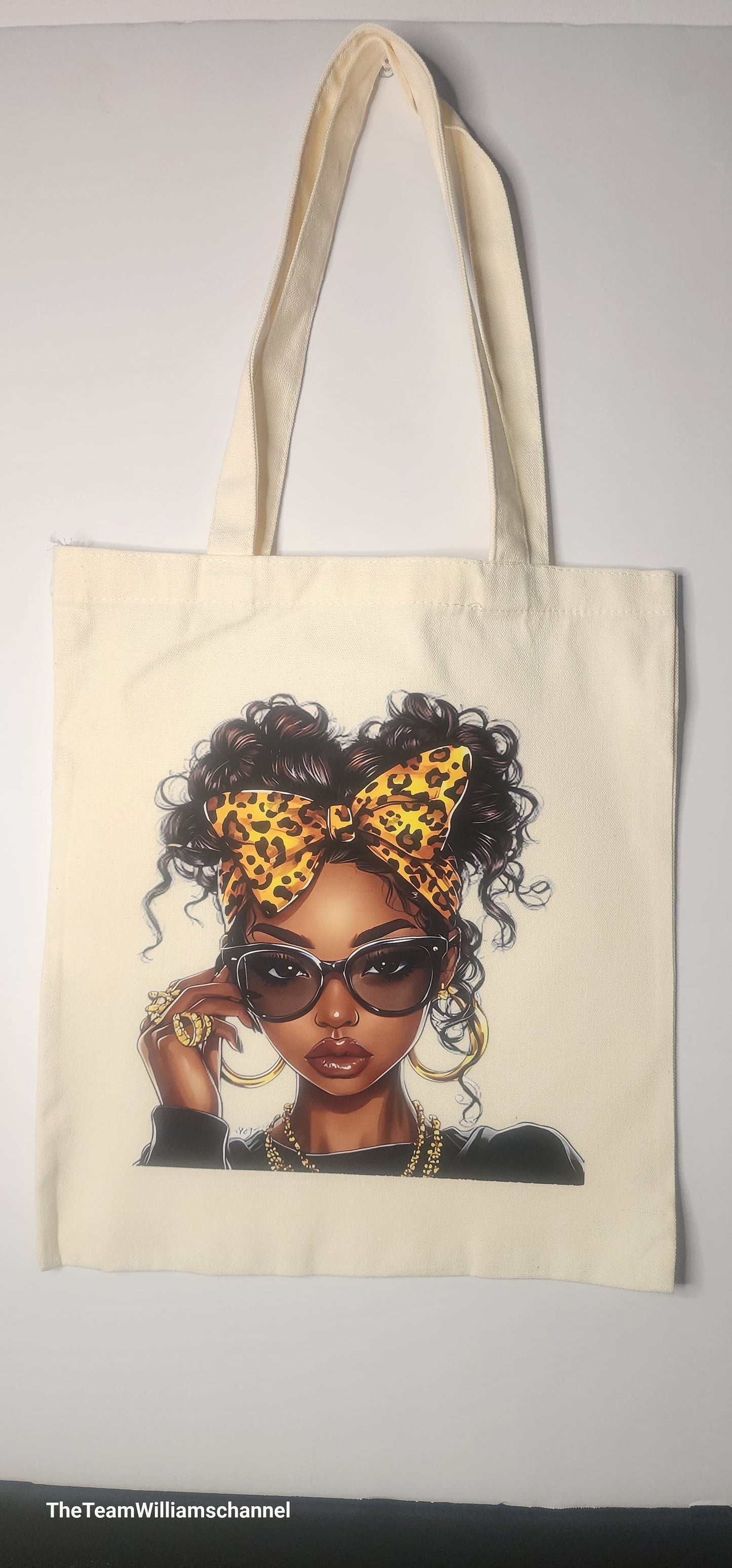 Bow In Hair Women's Hande Tote Bag