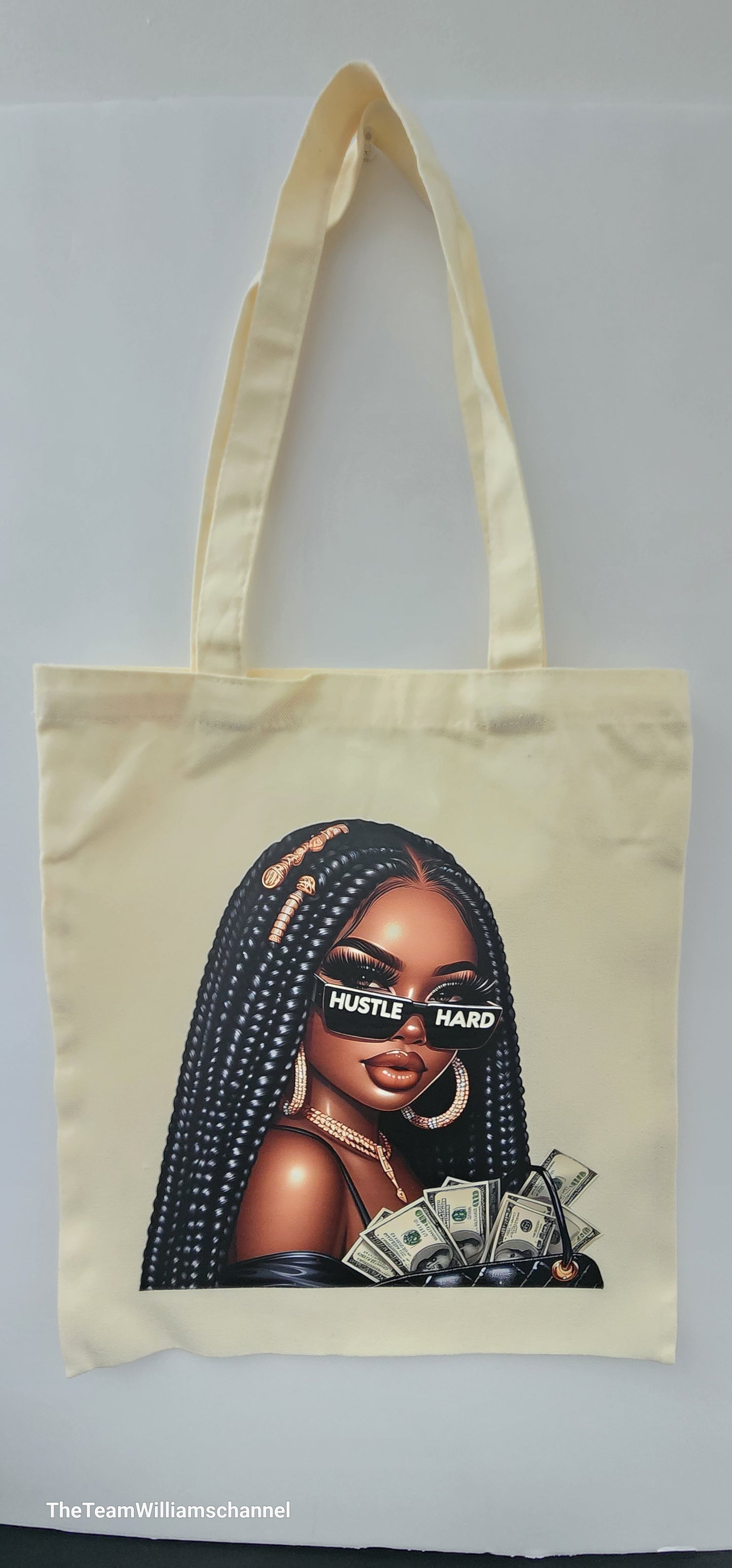 Hustle Hard Women's Tote Handbag